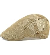 YAMEE Sommermütze Herren Schiebermütze Barett Sommer atmungsaktive Mesh,Sonnenhut Damen Sommer Hu...