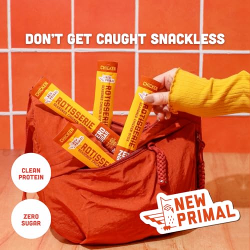 Image of New Primal Rotisserie Chicken Sticks, 20 Count