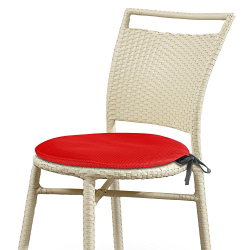 HAPPERS , cuscino Garden Rotondo Único rosso