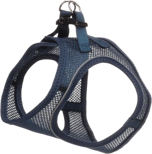 Flamingo Cat Harness Step&Go Berta Dark blue L 30-34cm 48-52cm - Image 2