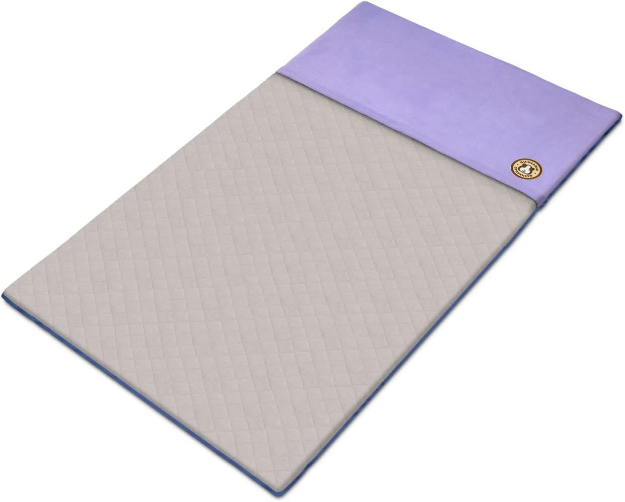 GuineaDadOriginal Liner - Purple Fleece Guinea Pig Bedding - Reusable Guinea Pig Cage Liner - Extra Absorbent with Waterproof Bottom and Burrowing Pocket - Small Pet Supplies - 2x3 C&C