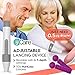 Oh’Care Lite Blood Sugar Test Kit – Blood Glucose Meter with Strips and Lancets, Lancing Device, Log, and Case - One Touch Eject Glucometer (110 Strips, 125 Lancets, & Control Solution)
