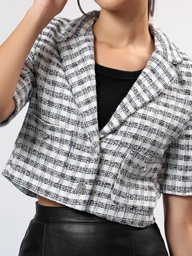 Image of KOTTY Bold & Beautiful Women's Solid Color Blazer - The Ultimate Style Statement