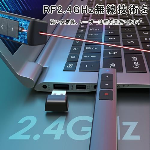 Dayli レーザーポインター 赤色レーザー ペン型