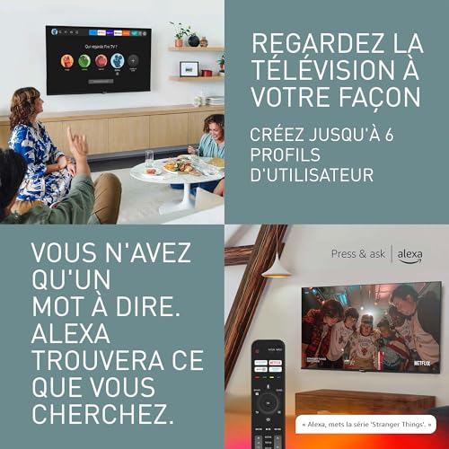 Panasonic TV 50W80AEZ Série W80 50 Pouces 4K Ultra HD LED Smart TV 2024 Fire TV Dolby Vision & Atmos Game Mode Plus Controle Vocal Alexa Airplay - vue 9