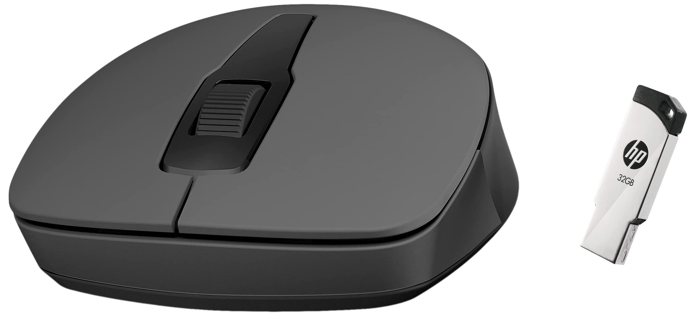 HP 150 Wireless Mouse,1600 DPI, 10 m Range, 2.4 GHz USB dongle for Instant connectivity, Ambidextrou