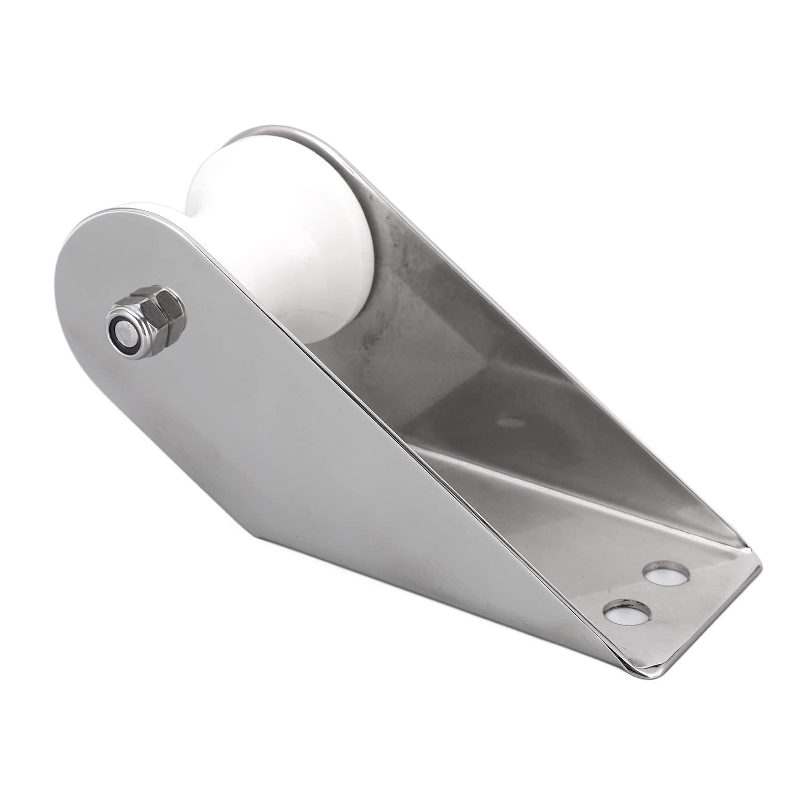 Rullo Di Ancoraggio In Acciaio Inox Per Barche - Staffa Sicura Per Attracco E Ancora, 200 Mm