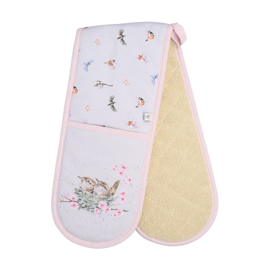 Wrendale Designs Feathered Friends Double Oven Glove (Wren)
