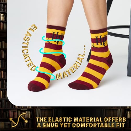 Harry Potter Tasse & Socken Damen Teenager Geschenkset, Keramik Kaffeebecher, Kuschelsocken Größe 35–41, Hogwarts Design… – Ansicht 6