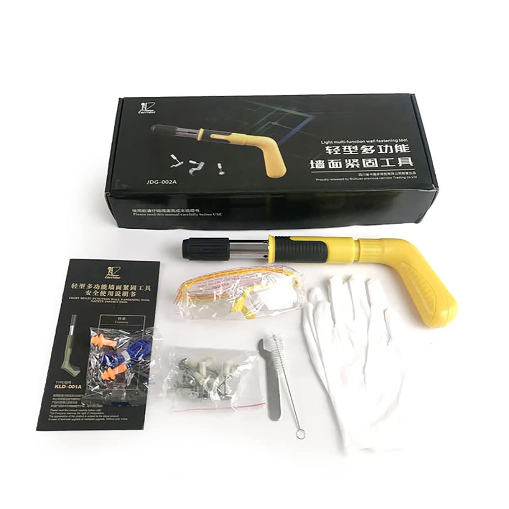 Jieotwice Manual Nail Grab Nailing Tool Kit Multifunctional Wall Fastening Tool for Household Woodworking Decoration