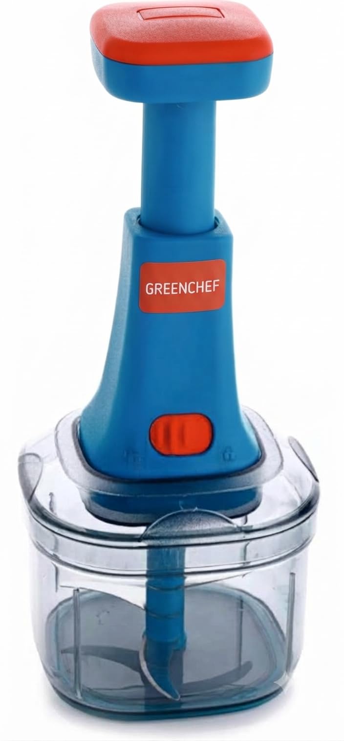 Red Manual Food Chopper - Fast & Easy Prep -14
