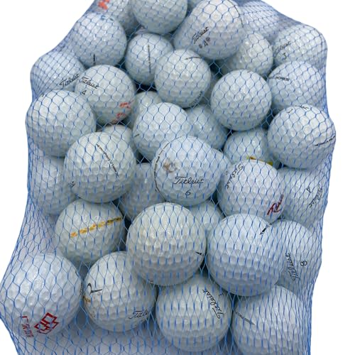 Golf Ball Planet Bolas de golfe usadas para anos mistos Pro V1 4A/Near Mint (pacote com 50)