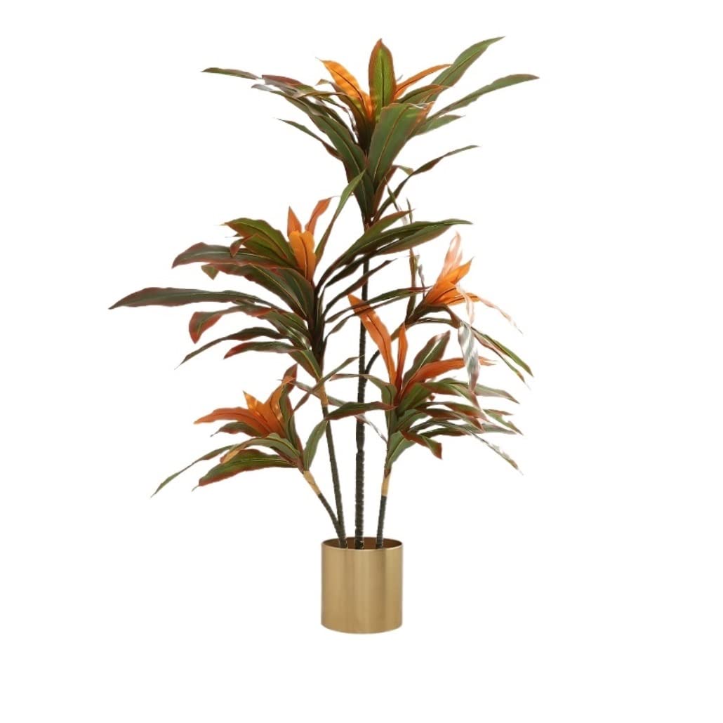 Árbol Planta Artificial Planta De Simulación Árbol Artificial, Decoración del Hogar, En Maceta, Sala Estar, Dormitorio, Escritorio, Falso, Plantas Falsas Decoración(120cm)