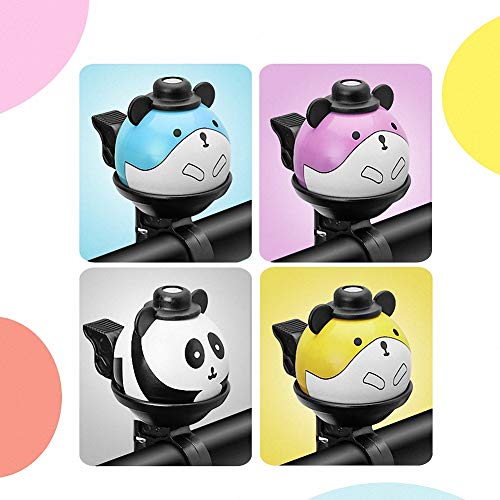 Kids Bike Bell, 360° Rotatable Cartoon Cycling Bell for Girls Boys and Adult, Loud Crisp Clear Sound Bicycle Handlebar Ring Horn, Children's Bike Accessories