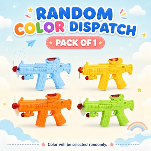 Image of Zest 4 Toyz Space Gun Toy for Kids with Light & Sound Effects | Flashing Musical Toy Gun for Boys & Girls | Pretend Play Action Shooting Toy | Role Play Space Gift Toy for Kids Age - Assorted