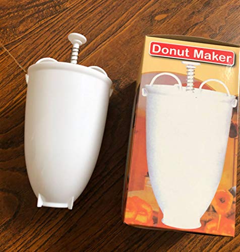 Plastic Doughnut Donut Maker Machine Mold DIY Tool Kitchen Pastry Making Bake(Comes with a cleaning brush)