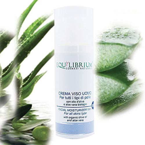 EQUILIBRIUM - COSMESI NATURALE Crema viso UOMO 50