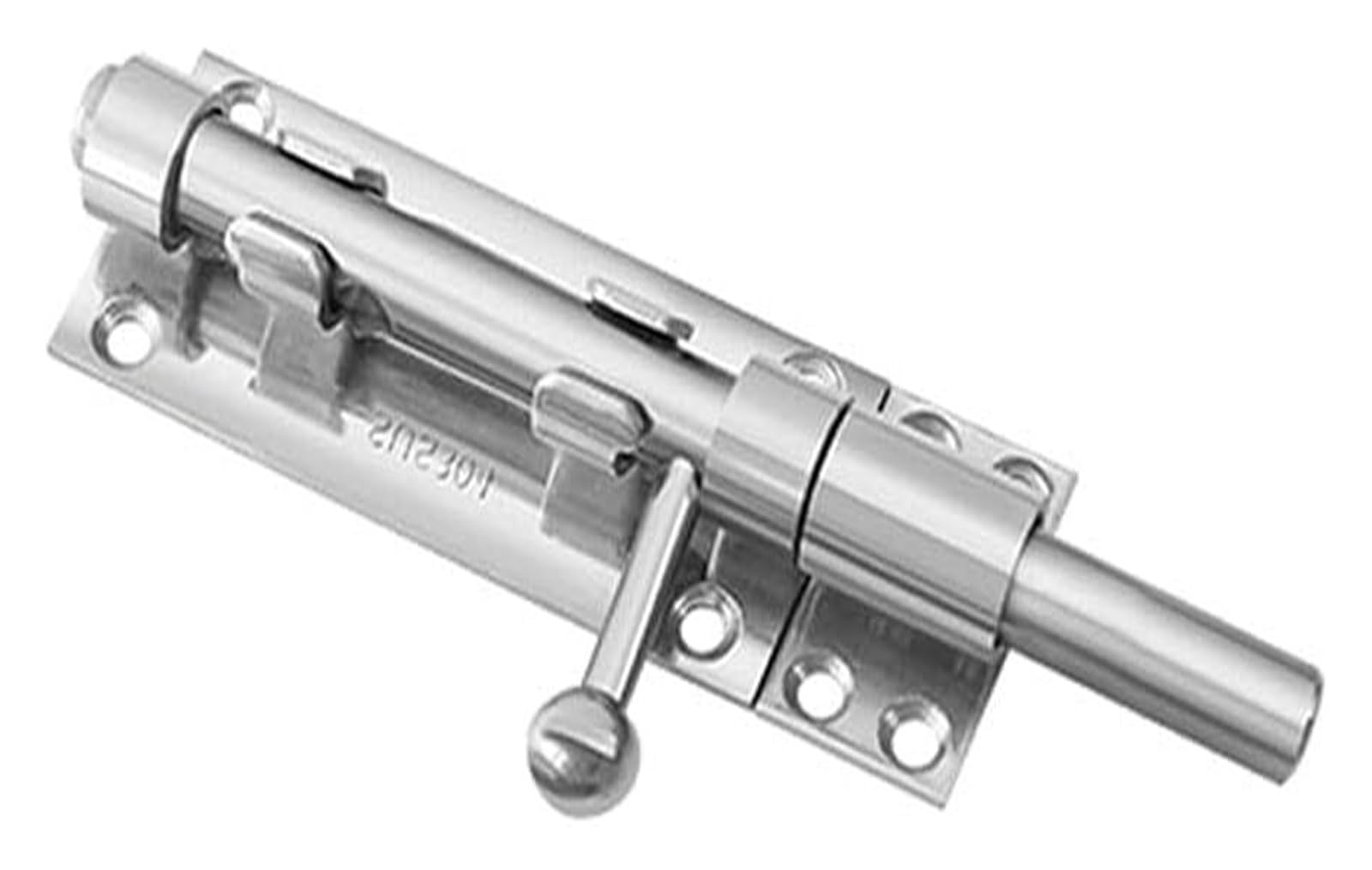 Door Lock Bolt,Slide Bolts Lock，Slide Bolt Latch Lock Door Latch Cabinet Barrel Lock Barrel Bolts Security Sliding Lock Latch with Screws(OneColor)