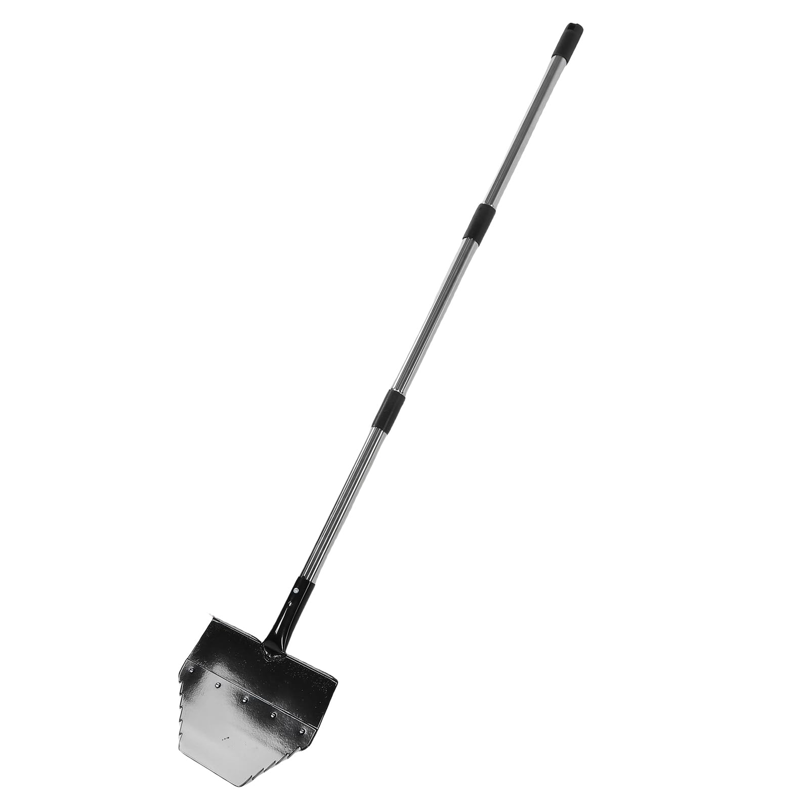 EMUKOEP Outil de Pelle Extérieur en Acier Inoxydable de Construction Robuste pour Un Désherbage et Un Nettoyage Faciles des Débris