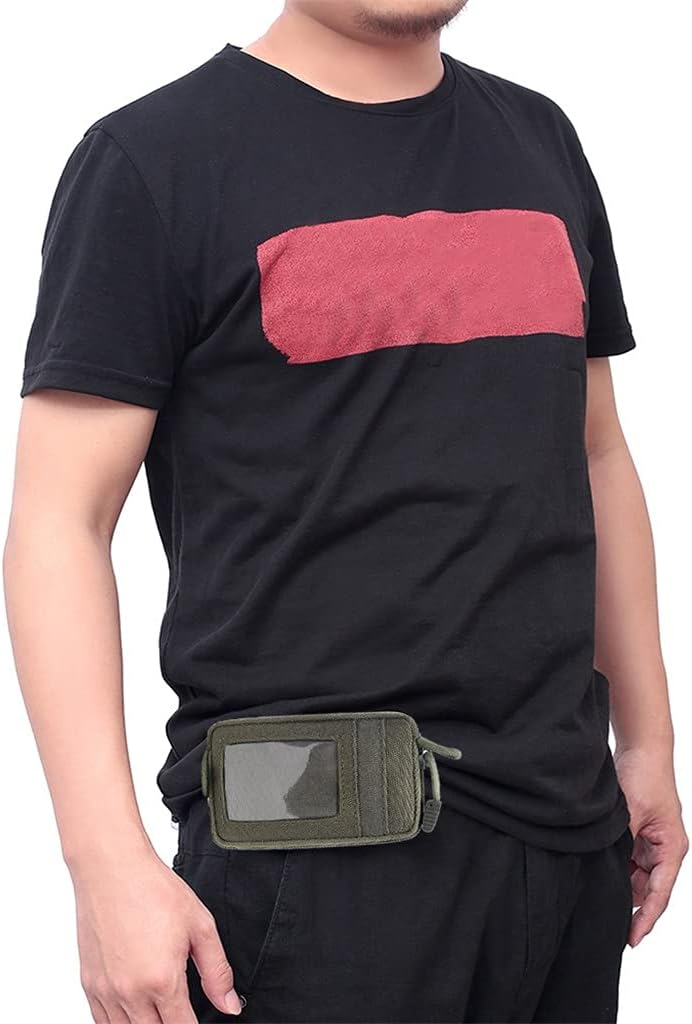 Pouch Mini Key Wallets Holder Bag Phone Coin Purses Small Travel Kits Pocket Keychain Zipper Case Pack