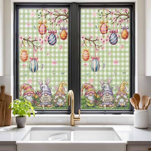 Vinilo adhesivo para ventana con diseño de Huevos y Gnomo miniatura 2