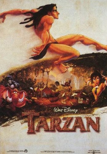 Amazon.co.jp: ターザン映画ポスター2 Sided元Advance 27 x 40