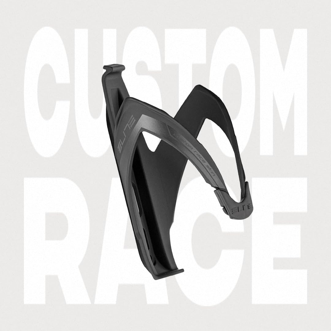 Elite Porta Borraccia Custom Race Bianco Logo Rosso
