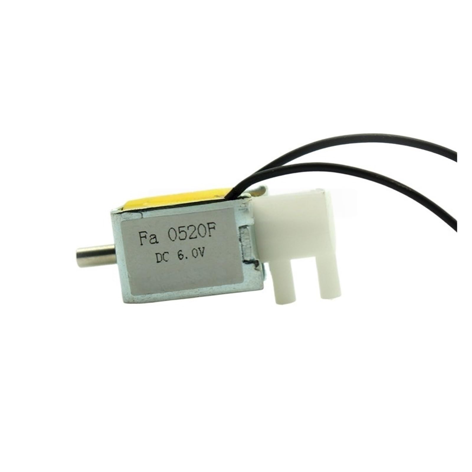 Elektrisches Mini-Magnetventil DC 4,5 V, 6 V, 12 V, 24 V, 2 Positionen, 3 Wege, Fa0520F, 10 Stück(DC 24V)
