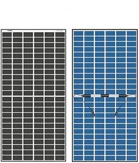 Loom Solar DCR Panel Shark 600W TOPCon Bifacial, N-Type, Dual Glass Black Frame Panel,144 Cells Half-Cut, IP68 Rated, BIS Certified,Household Rooftop, Performance Warranty 25 Years (Pack of 2)