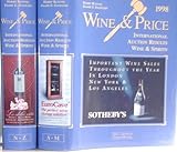 Wein & Preis 1998. Wine & Price 1998. Vin & Prix 1998, in 2 Bdn.: Internationale Auktionsergebnisse Wein & Spirituosen. Engl.-Dtsch.-Französ. (Wine ... Auction Results Wine and Spirits)