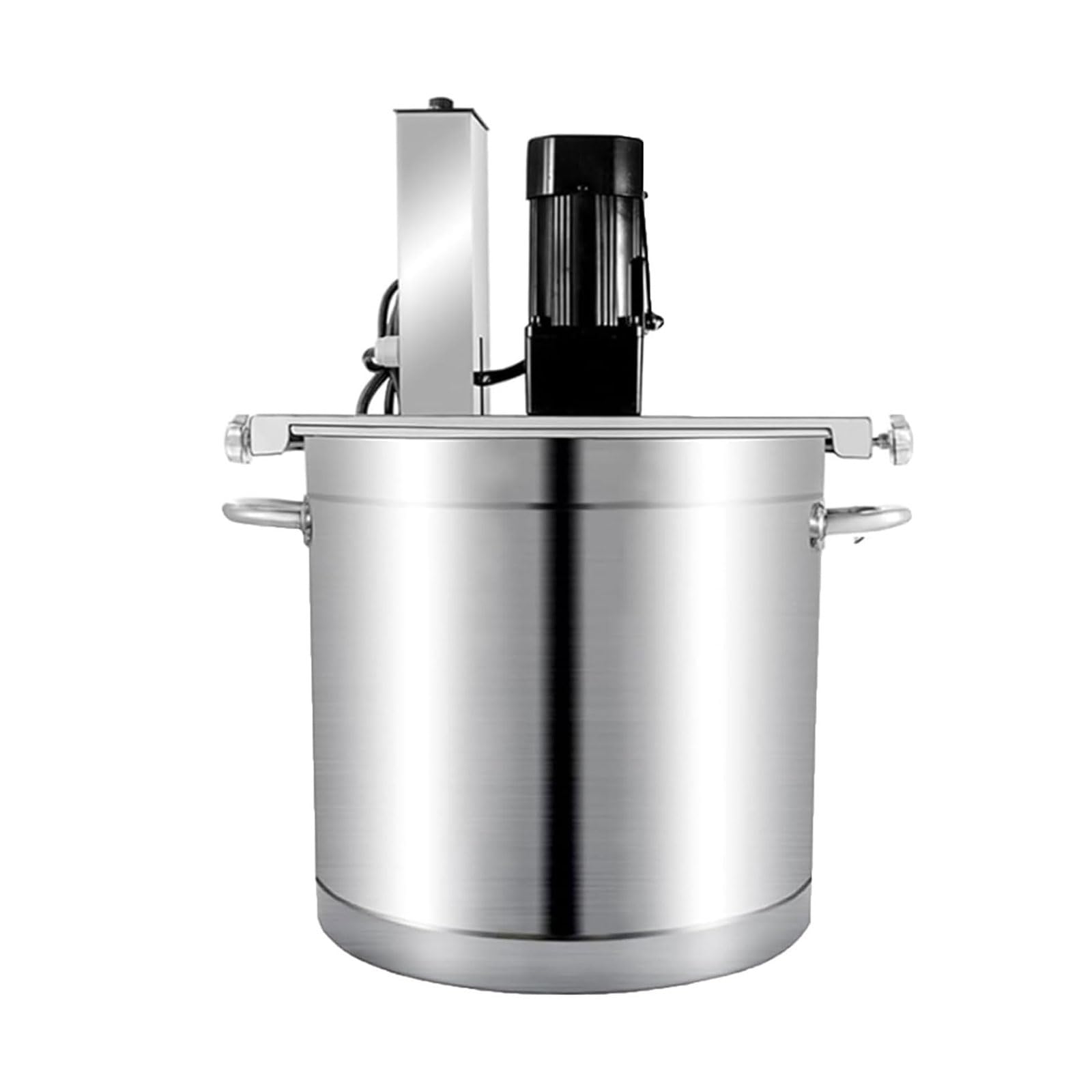 Elektryczne mieszadło do garnków, 20 l, 25 l, automatyczne z 4-ostrzowym skrobakiem, regulowana prędkość do zupy, sosu chili, napojów, dżemu, mieszania owsianki