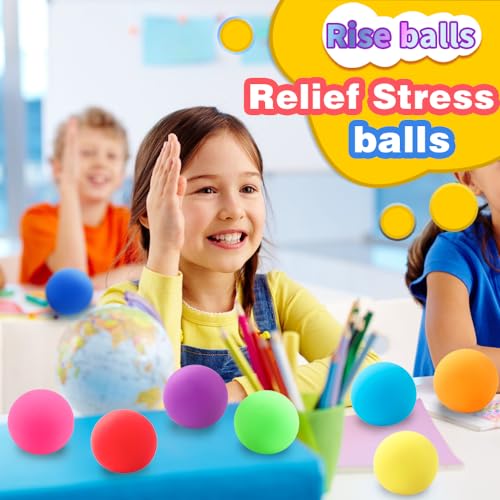 Diydec DIYDEC-US-ST534M1P1 16Pcs Stress Balls Toys 2.36 Inches Slow Rising Squishy Sensory Balls thumb #2