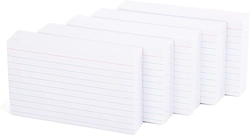Miniatura 4 de Mintra Tarjetas de índice de oficina (5 unidades de 100 unidades), 4 pulgadas x 6 pulgadas)