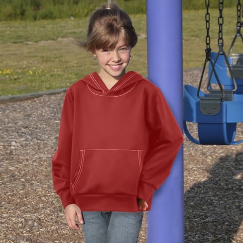 GAIGEO Dark Slate Gray Kids & Toddler Sweatshirt, Kids Hoodies for Boys, Girl Hoodies, Sweatshirt Toddler Girl Size 4T4