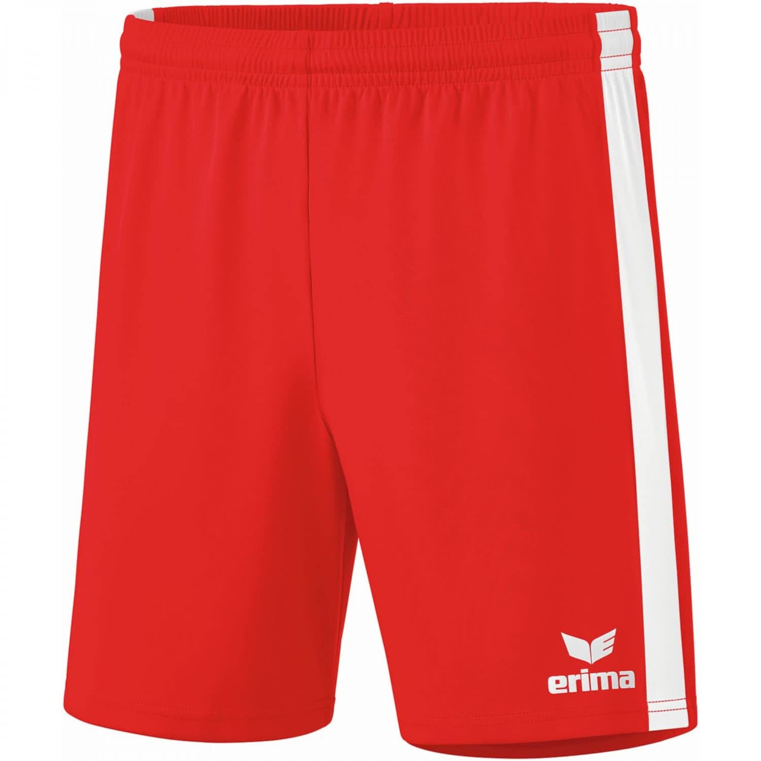 Erima Retro Star Unisex Shorts, Unisex_Adult, Shorts, 3152101, red/White, L