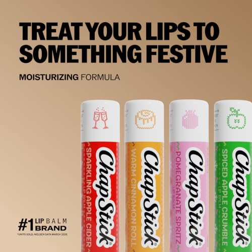ChapStick Sugar & Spice Holiday Flavored Lip Balm Variety Gift Set, 4-Pack - image 9