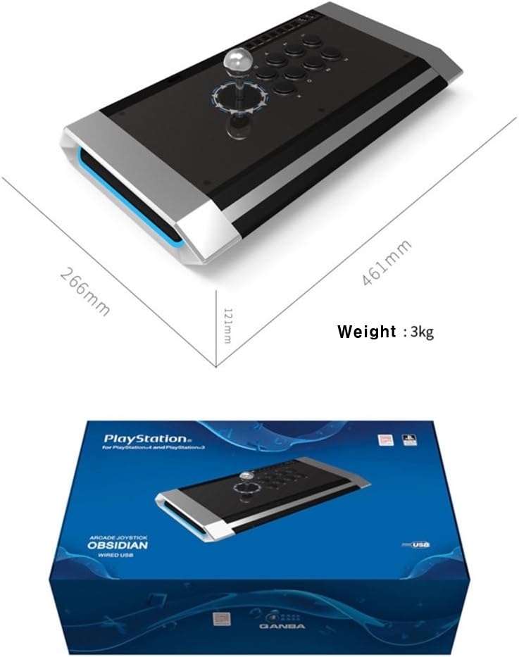 Amazon Qanba Obsidian Joystick For Playstation 4 And Playstation 3 And Pc ファイティングスティック ソニー公式ライセンス取得製品 海外直送品 並行輸入品 ゲーム Amazon Qanba Obsidian Joystick For Playstation 4 And Playstation 3 And Pc ファイティングスティック ソニー公式ライセンス取得製品 海外直送品 並行輸入品 ゲーム