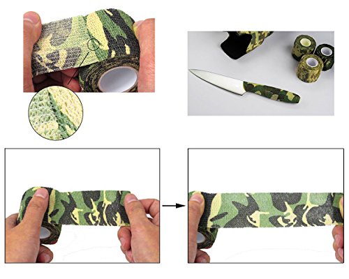 DSstyles Nastri Camouflage Non Tessuti per