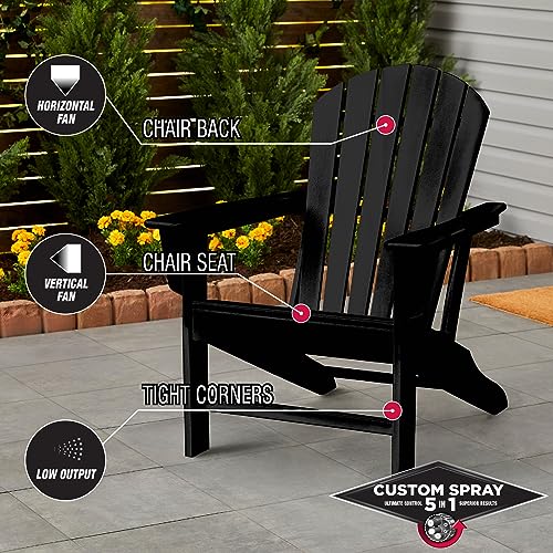 Image of Rust-Oleum Stops Rust Custom 5-in-1 Spray Paint, Gloss Ink Black
