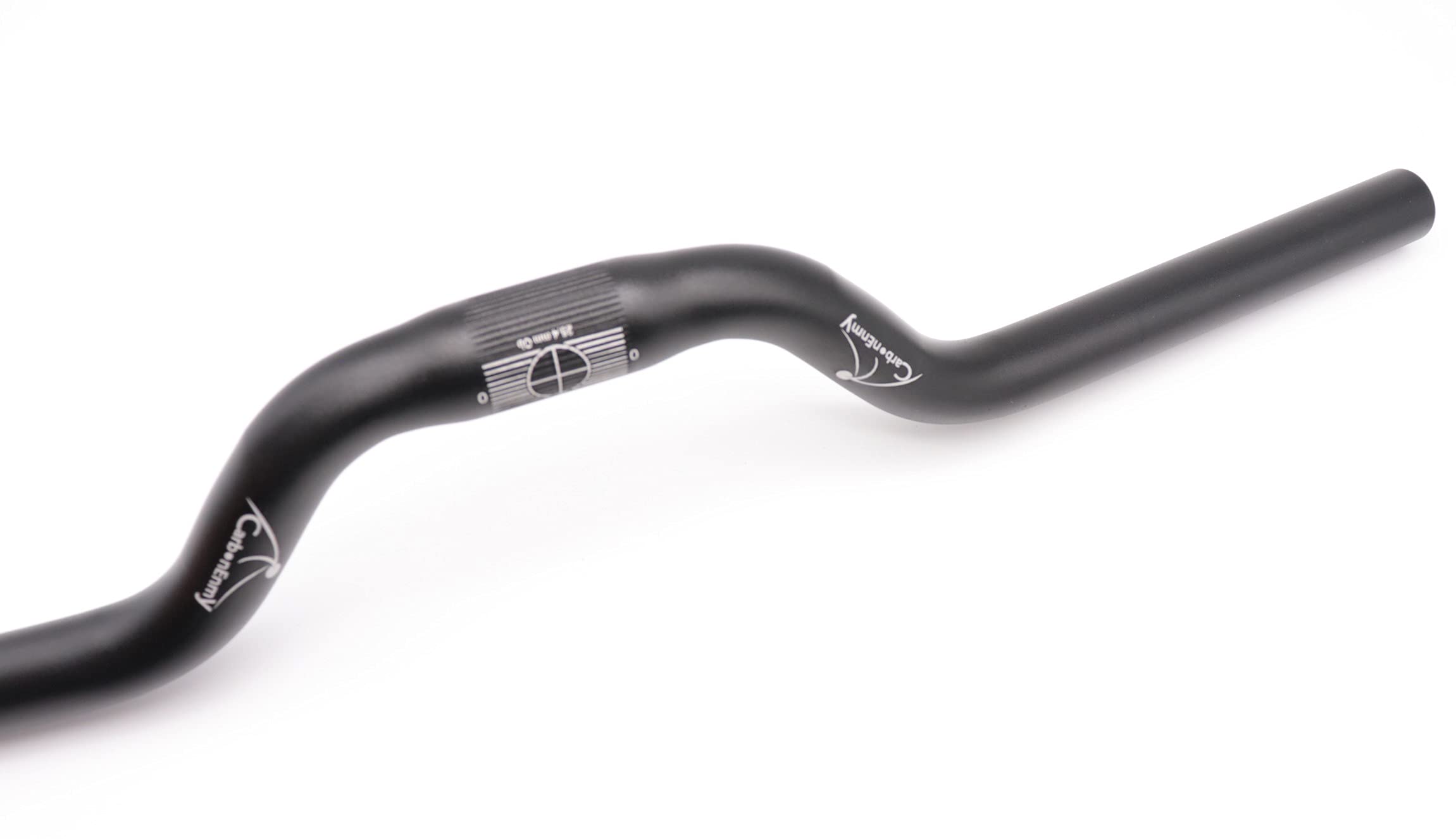 Alu Lenker Riser Bar Handlebar Fixie Fixed Single Speed Singlespeed 520*H50 mm (Schwarz) Sport & Freizeit