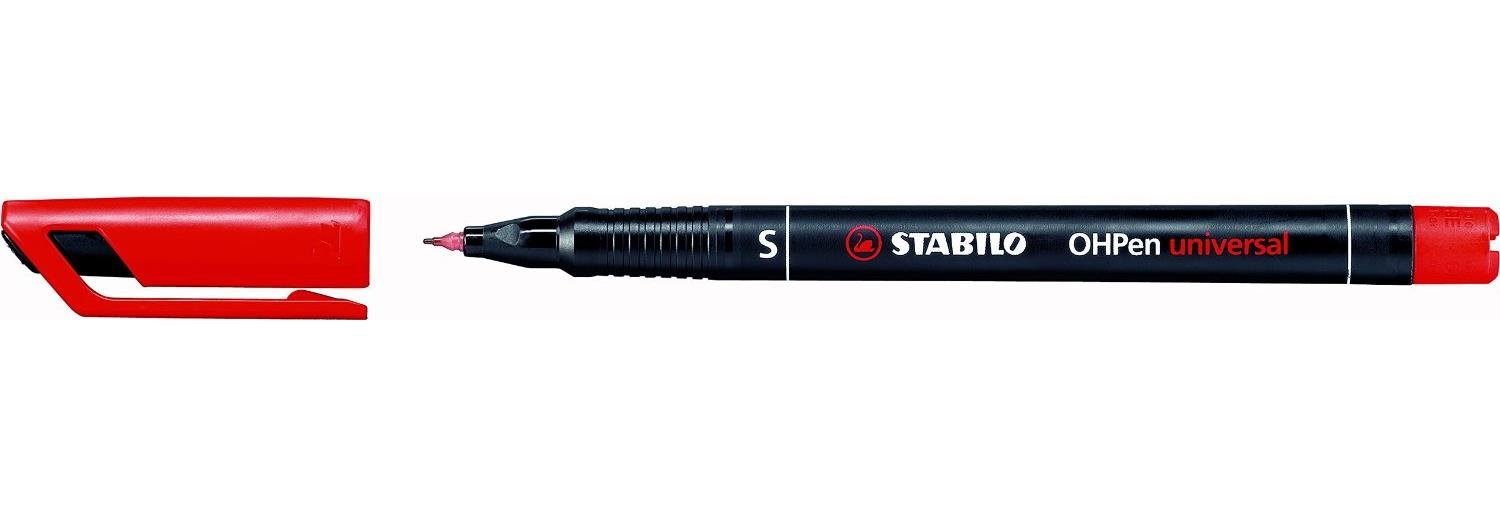 STABILO OHPen 0,4 mm - Kırmızı