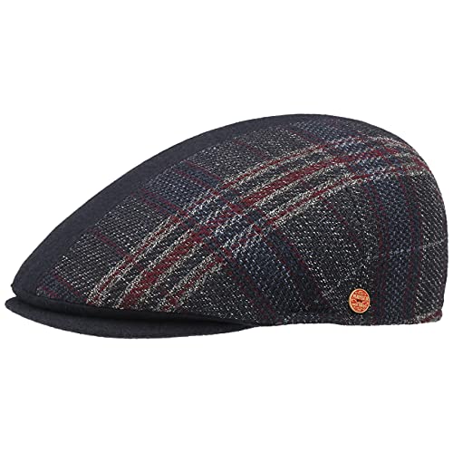 Mayser Jasper Fancy Flat Cap Men Blue 7