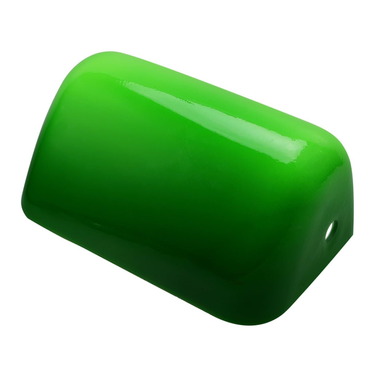 DECHOUS Green Glass Bankers Lamp Cover with Decorative Diffuse Lighting, Easy to Install Table Light Shade for Living Room Or Study Room, Retro and Vintage Style Lamp Shade Replacement