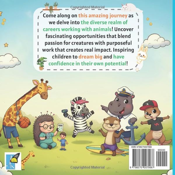 Zoom & Groom: Adventures in Awesome Jobs!: Animal Career Coloring Book for Kids, Book 5