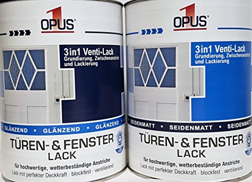 Preisvergleich Produktbild OPUS1 Ventilack 3in1 glänzend, 2,5L, wasserverdünnbar