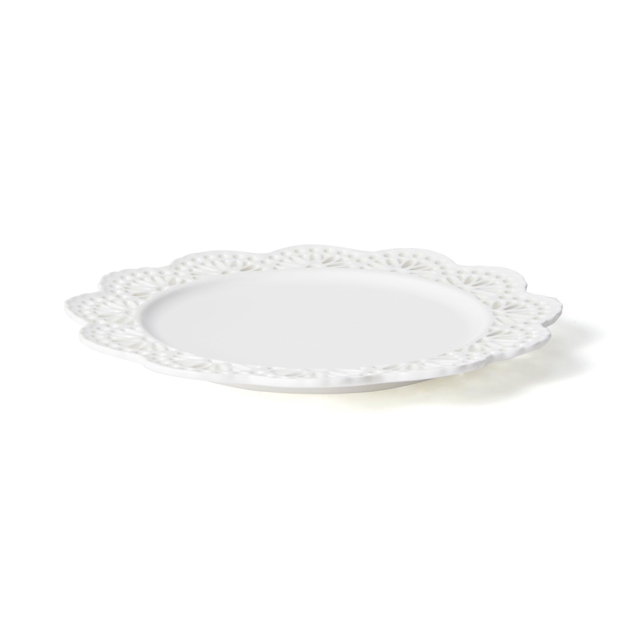 Francfranc パニエレースホワイトプレート＆ボールペアセット新品未使用品 Francfranc 食器 パニエ プレート レース L ホワイト : ZOZOTOWN