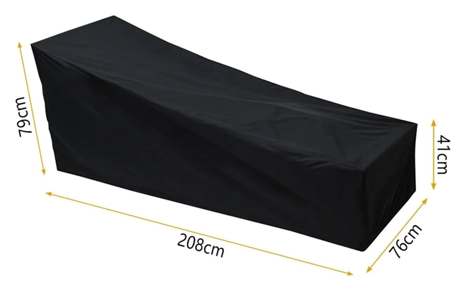 wasserdichte Schutzhüllen für Gartenmöbel Schutzhülle for Gartenmöbel, Sonnenliegen, Terrassenliegen, Liegestühle, Relaxsessel – wasserdicht(2PCS)