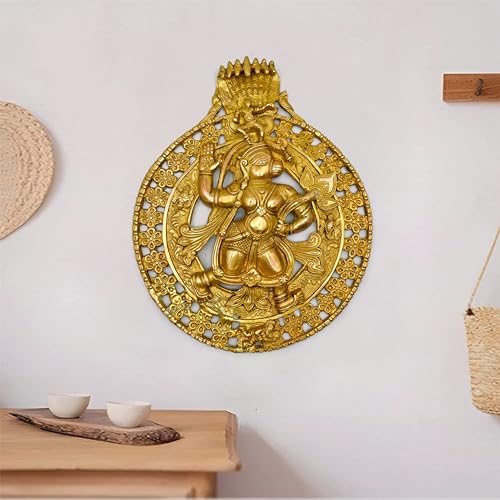 Image of Handcrafted Lord Balaji Religious Wall Hanging for Home Decor, Size - 13x31Cm, Weight - 1130gm