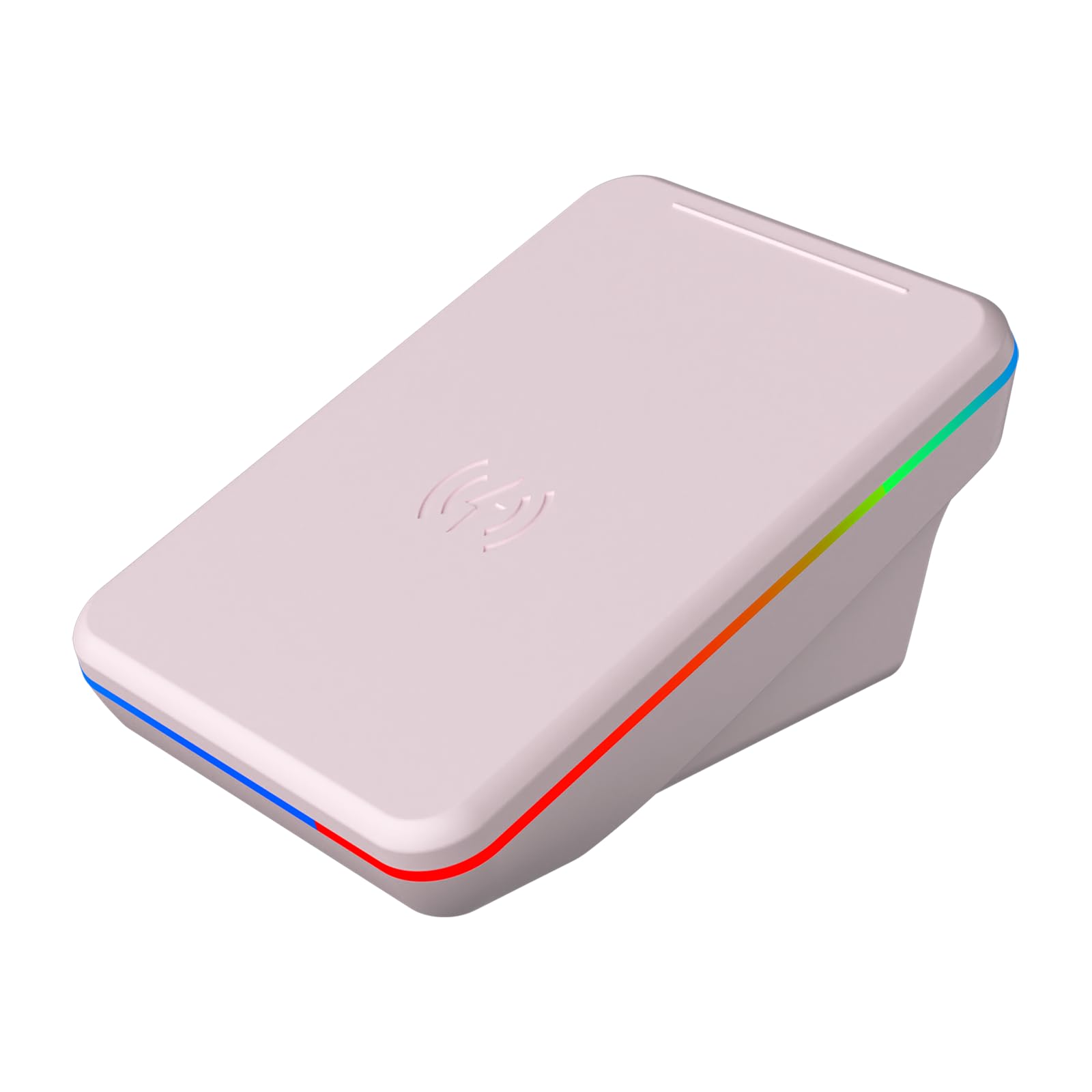 A.JAZZ AJ200P AI MASTER Wireless Gaming Mouse with Magnetic Charging Dock, PAW3955 Sensor, Up to 80000 DPI, NearLink BS2826 IC, Dual 8000Hz, AI-Powered Voice Control, AI Game Coach, for PC/MAC, Pink