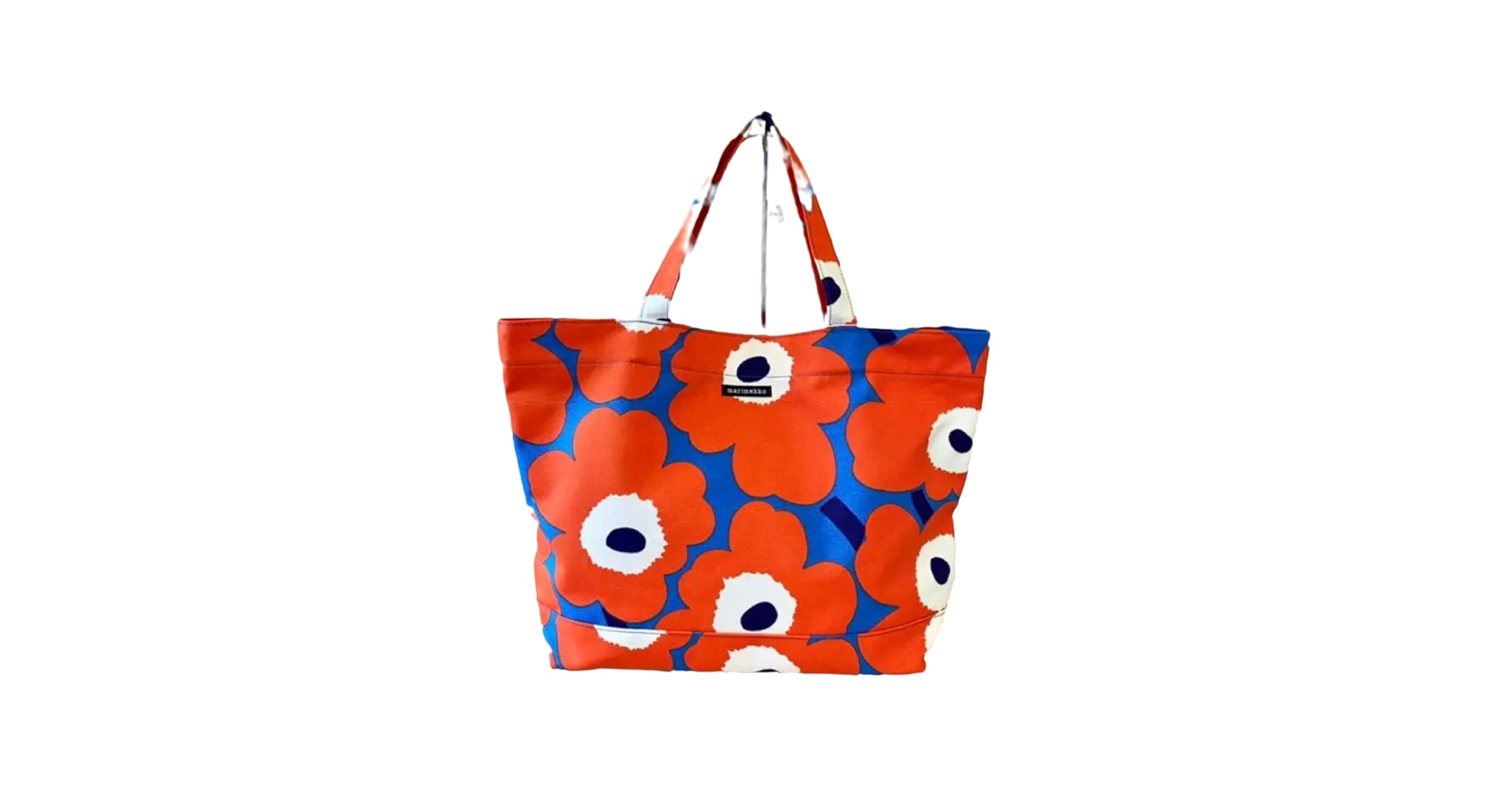 Amazon | [マリメッコ] Unikko キャンバスBIGトートバッグ(46451